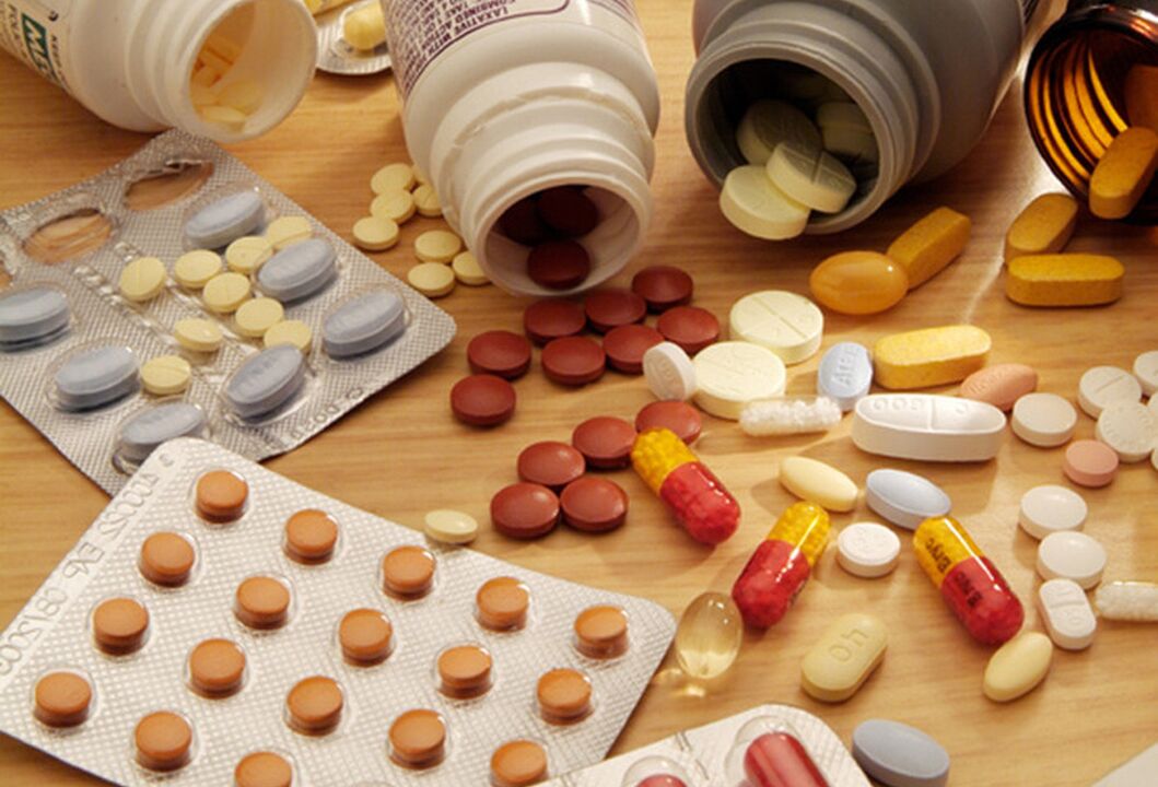 Razni lijekovi za liječenje prostatitisa